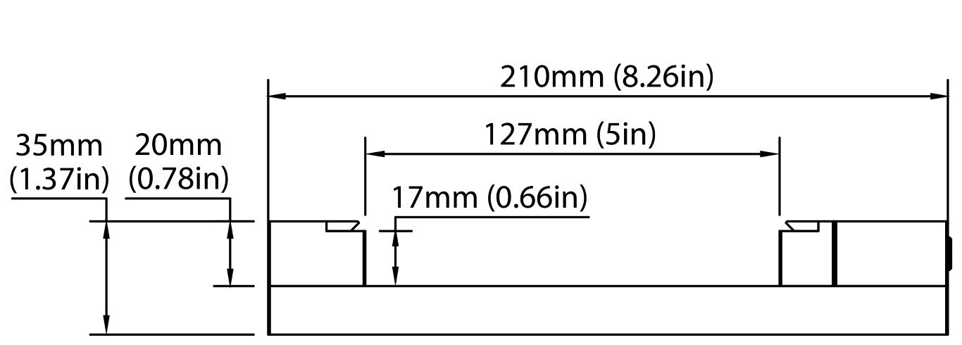 Inception Machines Low-Profile Vice | IMLPV56080